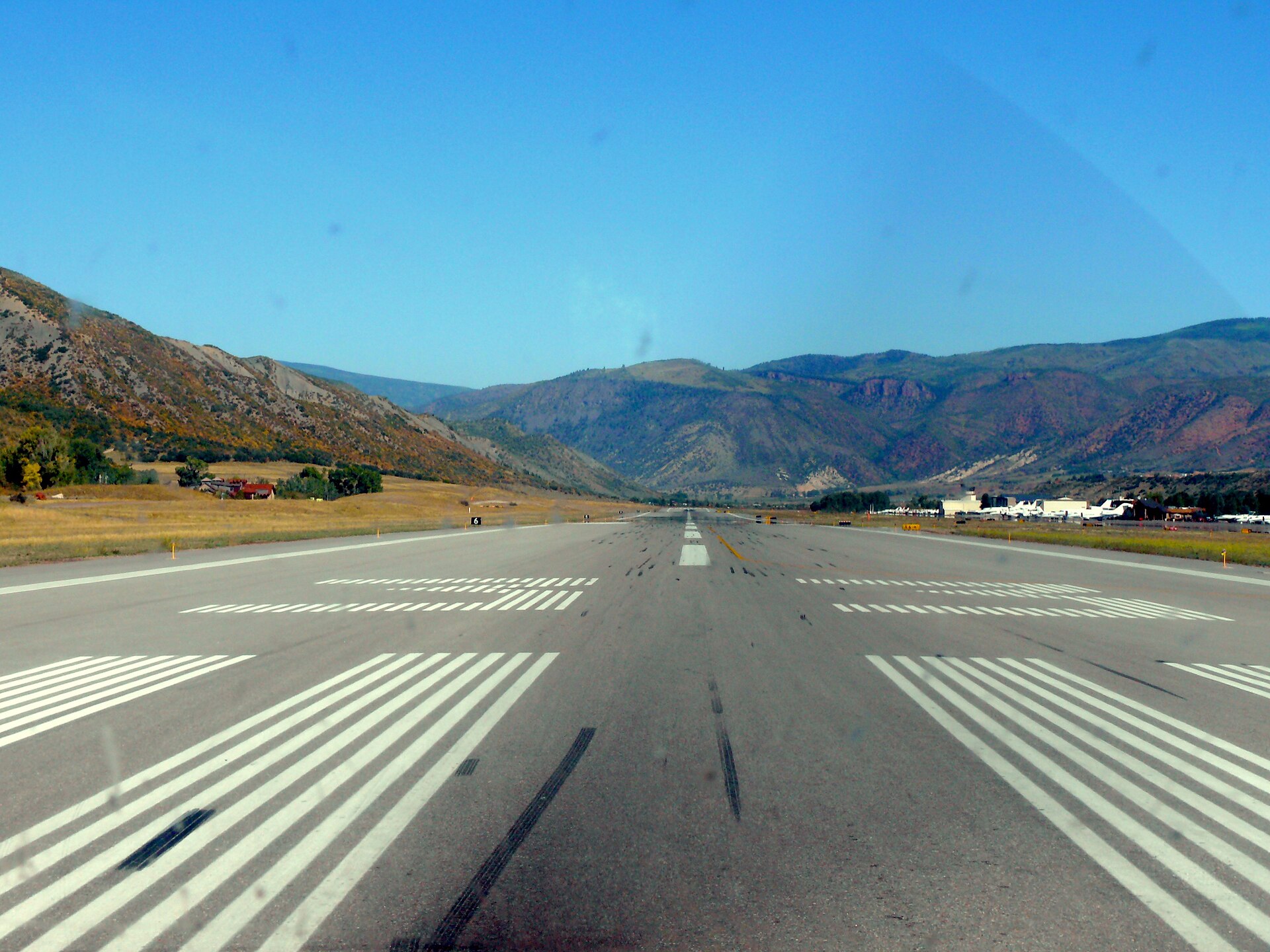 Pitkin County airport view