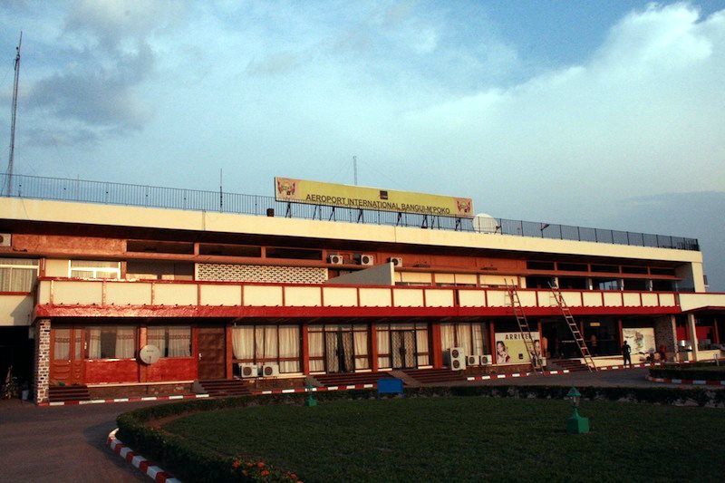 Bangui airport view