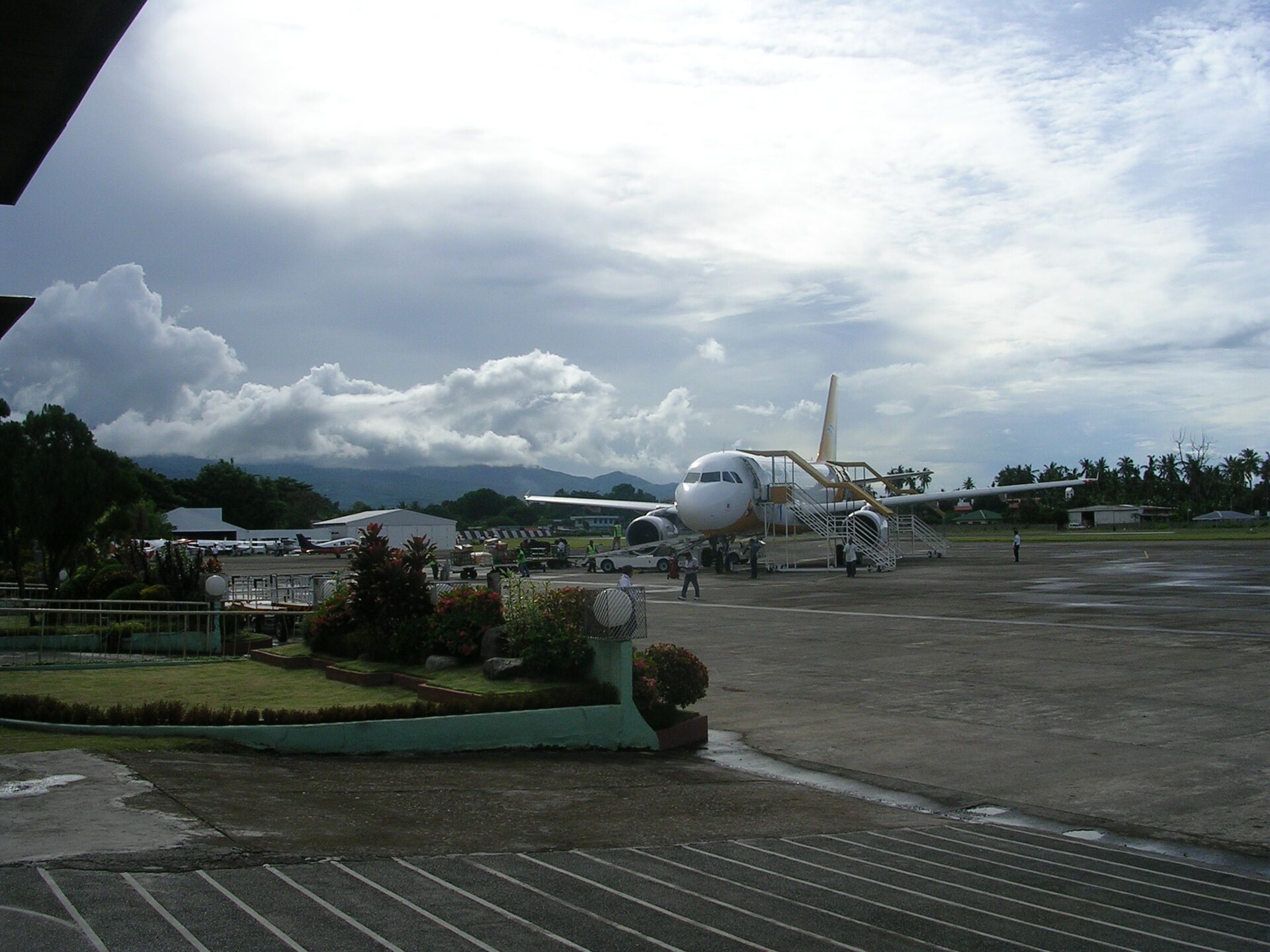 Dumaguete airport view