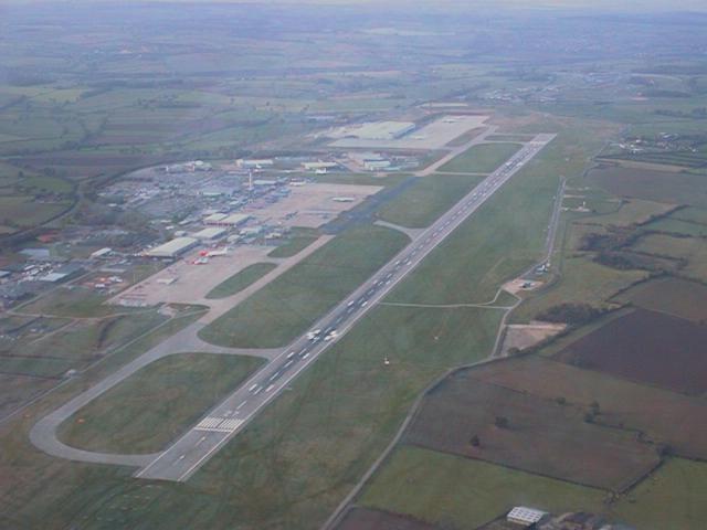 East Midlands airport view