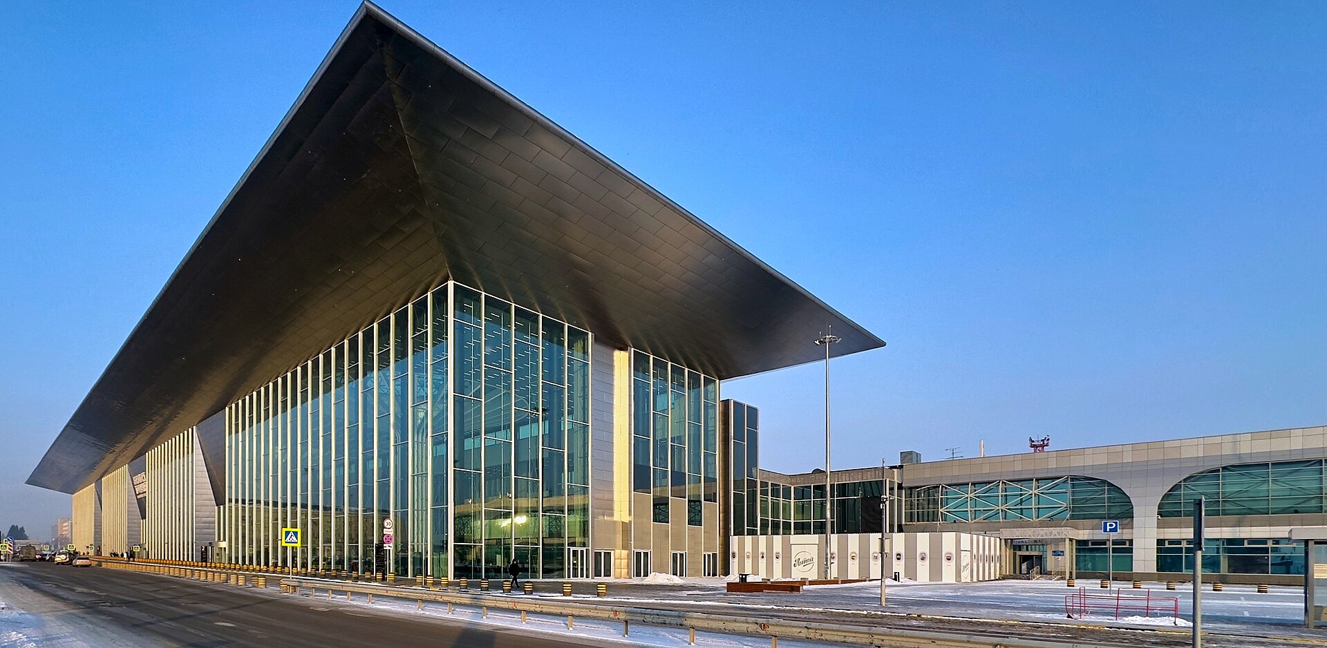 Tolmachevo airport view