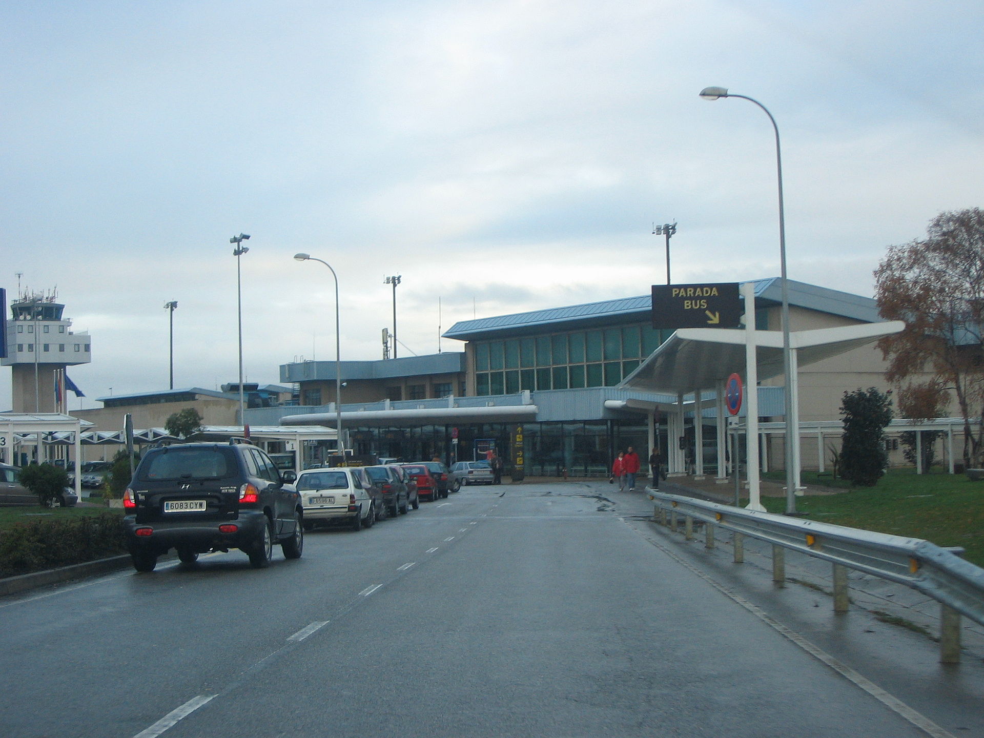 Asturias airport view