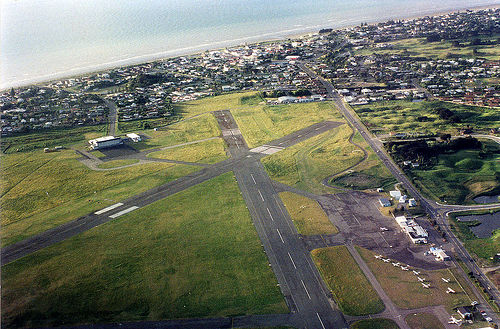 Paraparaumu airport view
