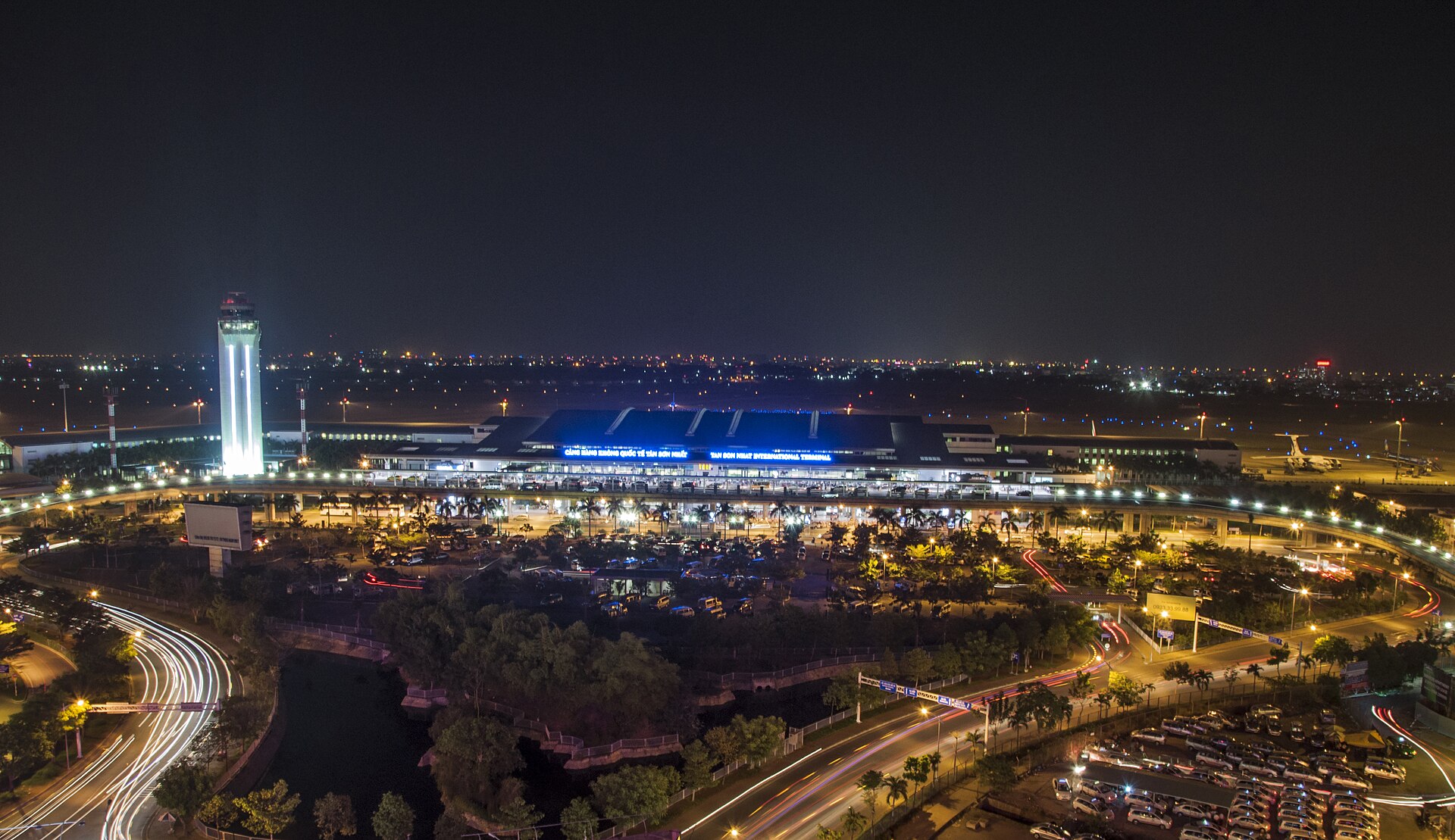 Tan Son Nhut airport view