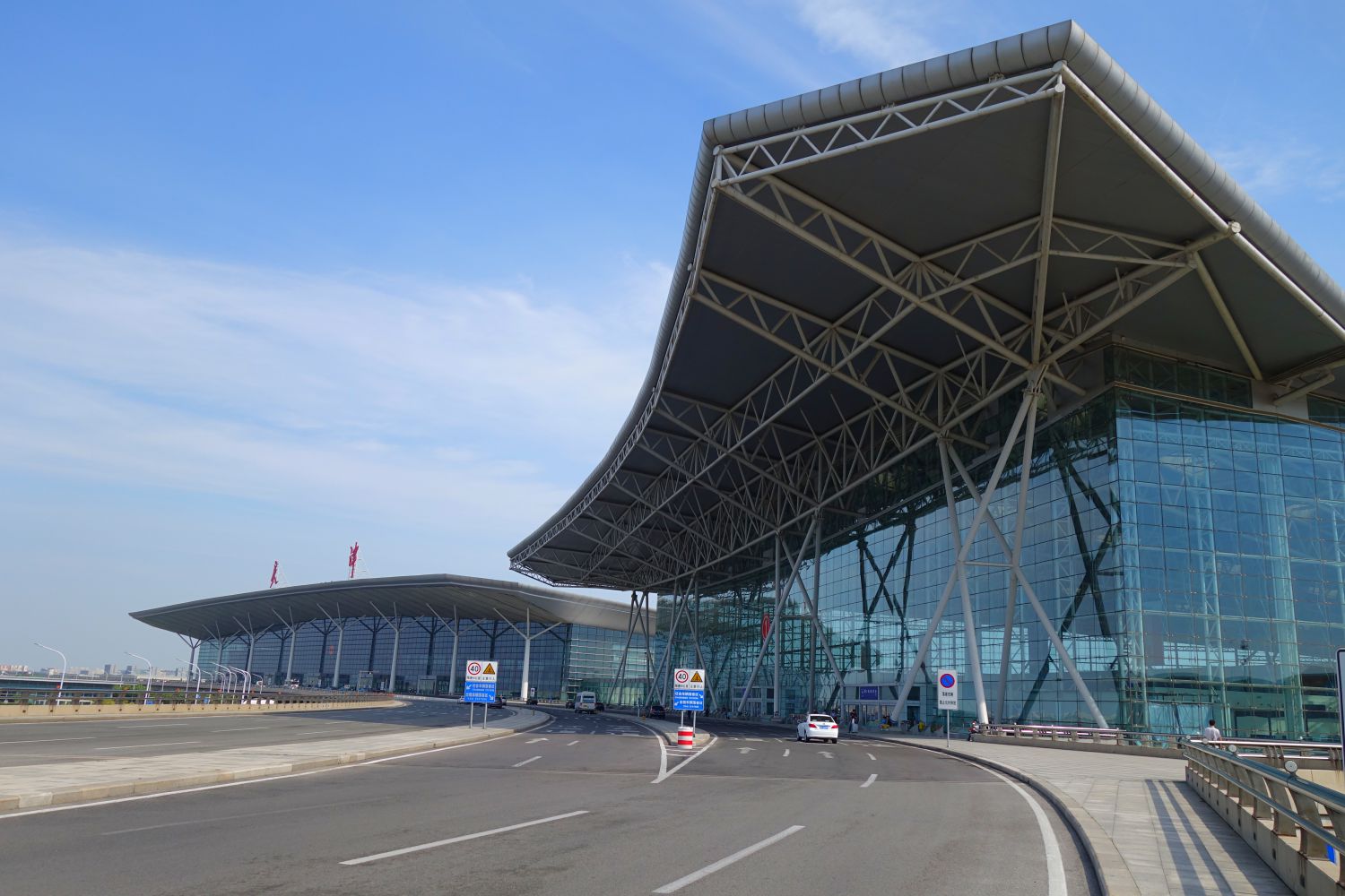Binhai airport view